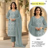 Mah E Rooh 5223 A To D Faux Georgette Wholesale Salwar Suits